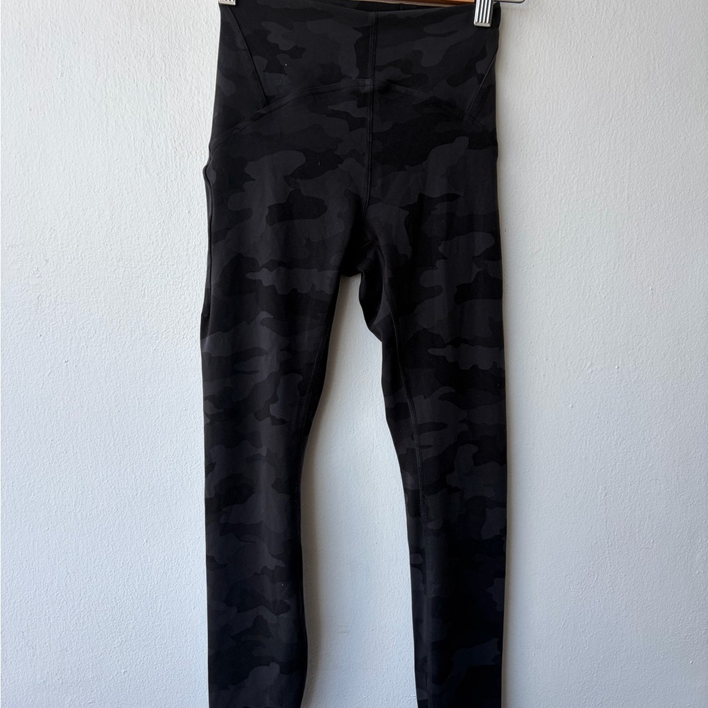 lululemon athletica Black Camouflage Leggings